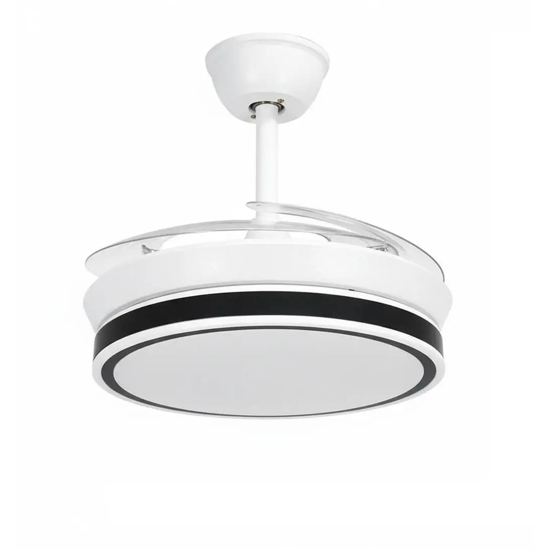 BEL AIR HOME ATENAS Ceiling Fan with Light – 108 cm Diameter, DC Motor, 3 Light Temperatures, Modern Design for Bedroom & Living Room, Remote Control, Lightweight Polycarbonate Blades, 36W Efficient LED Lighting