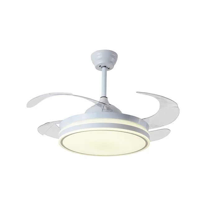 BEL AIR HOME ATENAS Ceiling Fan with Light – 108 cm Diameter, DC Motor, 3 Light Temperatures, Modern Design for Bedroom & Living Room, Remote Control, Lightweight Polycarbonate Blades, 36W Efficient LED Lighting