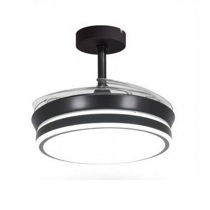 BEL AIR HOME ATENAS Ceiling Fan with Light – 108 cm Diameter, DC Motor, 3 Light Temperatures, Modern Design for Bedroom & Living Room, Remote Control, Lightweight Polycarbonate Blades, 36W Efficient LED Lighting