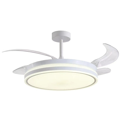 BEL AIR HOME ATENAS Ceiling Fan with Light – 108 cm Diameter, DC Motor, 3 Light Temperatures, Modern Design for Bedroom & Living Room, Remote Control, Lightweight Polycarbonate Blades, 36W Efficient LED Lighting