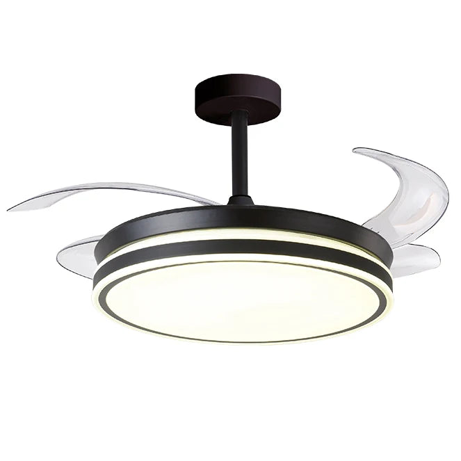 BEL AIR HOME ATENAS Ceiling Fan with Light – 108 cm Diameter, DC Motor, 3 Light Temperatures, Modern Design for Bedroom & Living Room, Remote Control, Lightweight Polycarbonate Blades, 36W Efficient LED Lighting