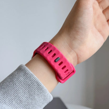 Correa deportiva de silicona para Apple Watch Band Ultra 49mm 40mm 41mm 44mm 45mm 46mm, pulsera para iwatch Series 11 10 9 8 7 6 5 se