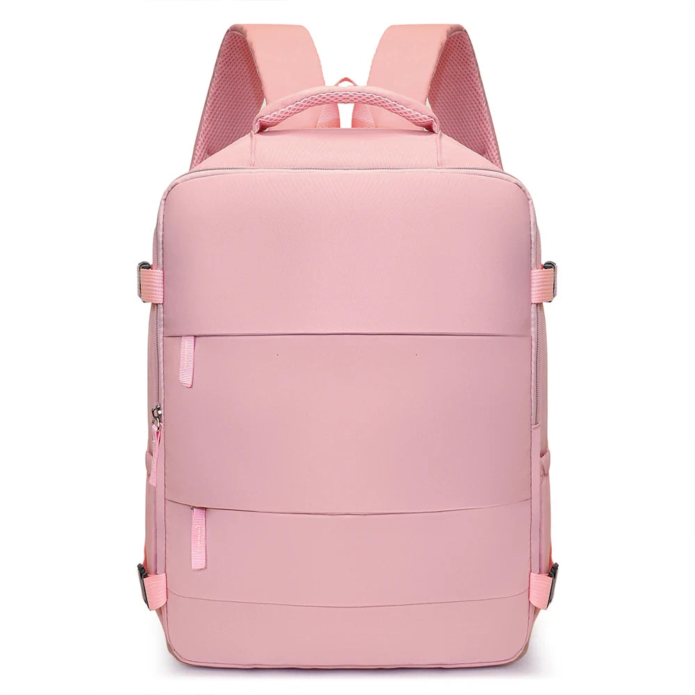 Cabin-Size Travel Backpack 40X30X20Cm – Compatible with Ryanair, Easyjet & Wizardair – Budget Carry-On with Multiple Compartments (Select Models)