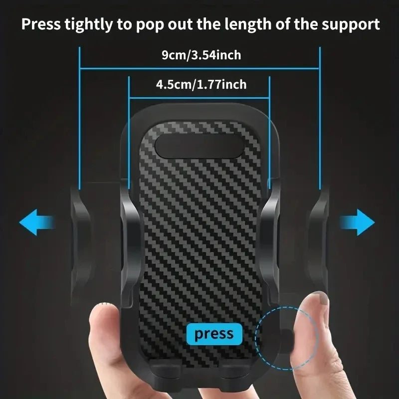 360° Rotating Car Phone Holder for Windshield – Universal Smartphone Mount for iPhone 12/11/7/8, Samsung, Huawei