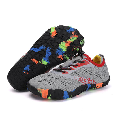 Zapatos acuáticos para niños: sandalias de drenaje con secado rápido para playa y agua, perfectas para nadar, bucear, canotaje, surf y deporte