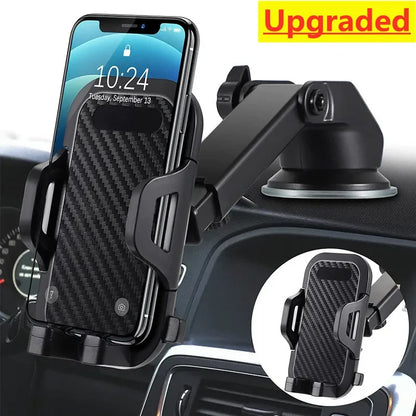 360° Rotating Car Phone Holder for Windshield – Universal Smartphone Mount for iPhone 12/11/7/8, Samsung, Huawei