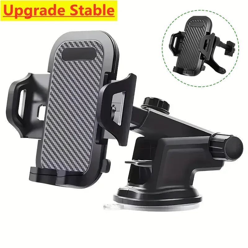 360° Rotating Car Phone Holder for Windshield – Universal Smartphone Mount for iPhone 12/11/7/8, Samsung, Huawei