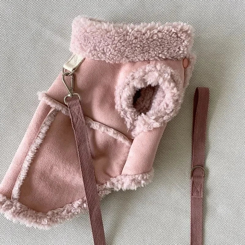Dog Cute Vest Clothes Jacket Accessories Small Dog Luxury Autumn  Winter Medium Dress Soft Pet Clothing Designer Coat Home