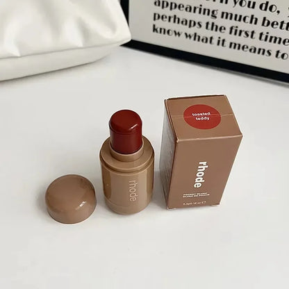 Rhode Pocket Blush Lip & Cheek Hydrating Stick – Natural Rouge Powder Blush & Cream Lipstick for Easy All‑In‑One Lip & Cheek Color