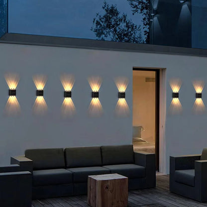 Lámpara Solar LED para Pared Exterior, Impermeable, Encendido/Apagado Automático, para Jardín, Patio, Camino, Decoración del Hogar