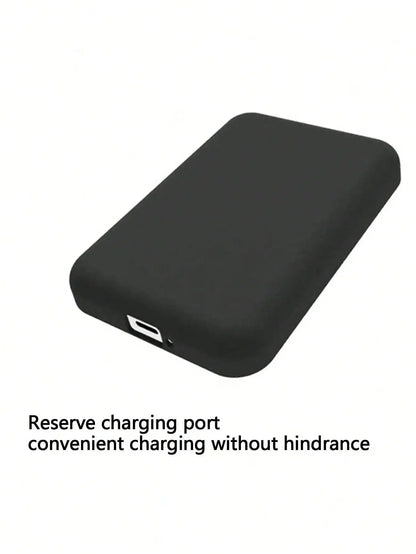 Black TPU Charging Case Protector for Apple's Original MagSafe Wireless Power Bank — 1 Piece