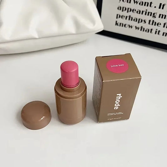 Rhode Pocket Blush Lip & Cheek Hydrating Stick – Natural Rouge Powder Blush & Cream Lipstick for Easy All‑In‑One Lip & Cheek Color
