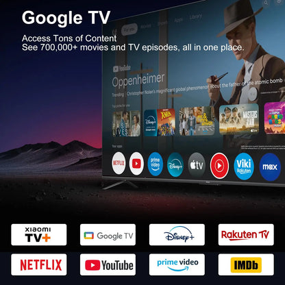 Xiaomi TV Box S (3rd Generation) | Smart TV Box with Google TV | 4K Ultra HD, Dolby Vision, HDR10+, 2GB RAM + 32GB ROM, Wi-Fi 6, Dolby Atmos, Black - Ideal streaming device for high-quality media playback and smart home integration.