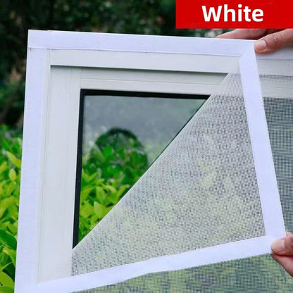 Summer Mosquito-Proof Door and Window Screens – White, Available in a Range of Sizes