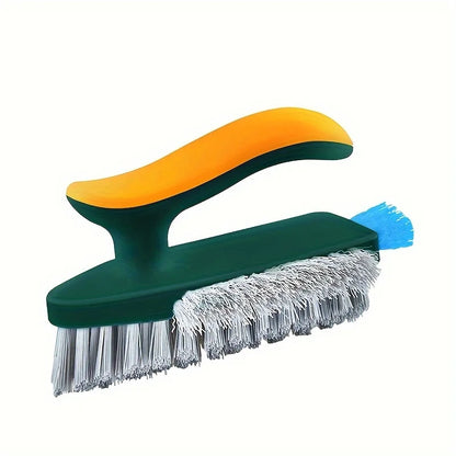 Escobilla de cepillo 4 en 1 para herramienta de limpieza de ranuras, raspador de vidrio, cocina, baño, suelo, limpiador de neumáticos, cepillos, cepillo de limpieza del hogar