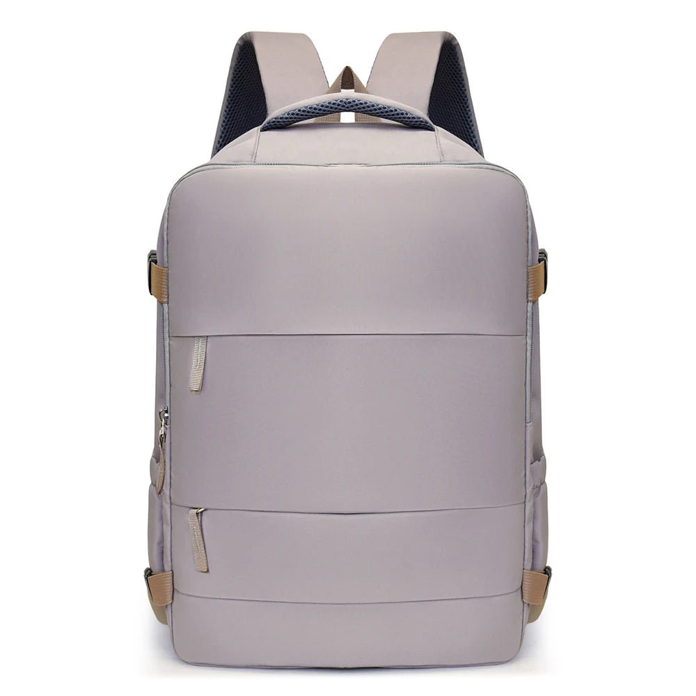 Cabin-Size Travel Backpack 40X30X20Cm – Compatible with Ryanair, Easyjet & Wizardair – Budget Carry-On with Multiple Compartments (Select Models)