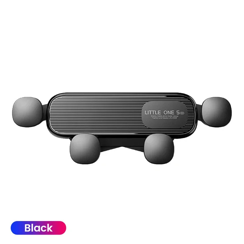 Universal Gravity Car Phone Holder with Air Vent Mount - Compatible with iPhone 13/12 and Xiaomi - Automotive GPS Stand