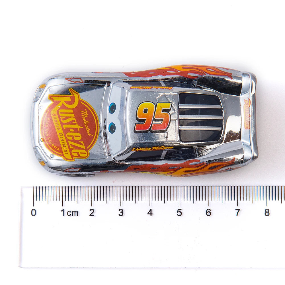 Pixar Cars 3 Lightning McQueen Diecast 1:55 Scale – Mater & McQueen Alloy Model Collection, Kids Toy Gift