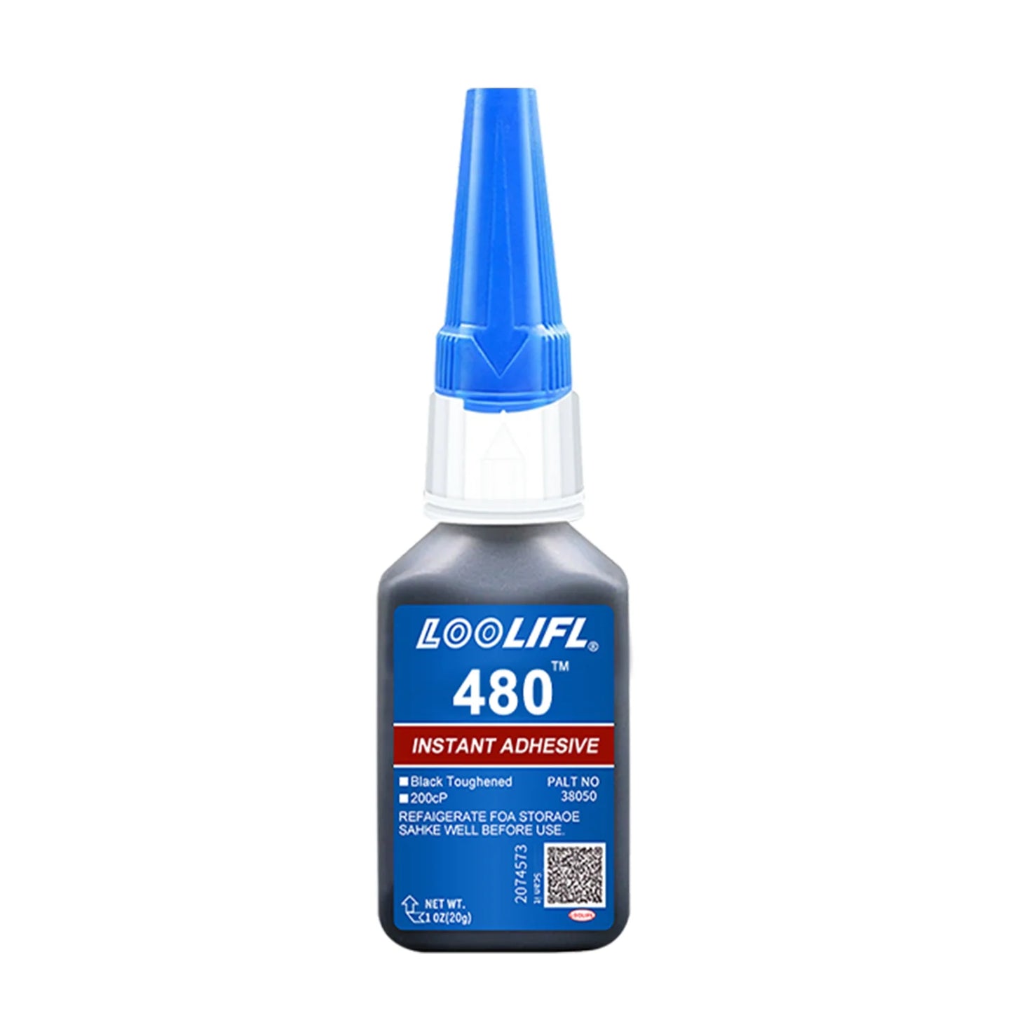 LOOLIFL480 20g adhesivo de hidroacrilato resistente a altas temperaturas y resistente al impacto adhesivo de caucho plástico para reparación de parachoques de carrocería