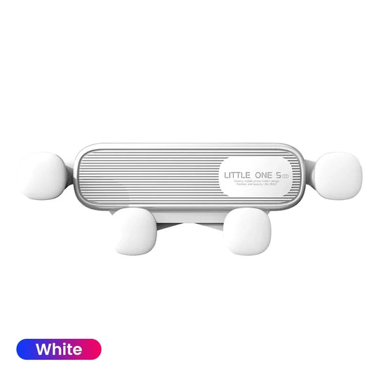Universal Gravity Car Phone Holder with Air Vent Mount - Compatible with iPhone 13/12 and Xiaomi - Automotive GPS Stand