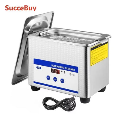 SucceBuy 800ml Ultrasonic Cleaner Portable Washing Machine 35W Mini Dishwasher Lave-Dishes Ultrasound Bath for Home Appliance
