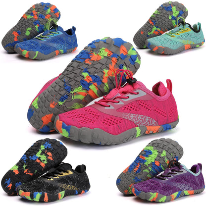 Zapatos acuáticos para niños: sandalias de drenaje con secado rápido para playa y agua, perfectas para nadar, bucear, canotaje, surf y deporte