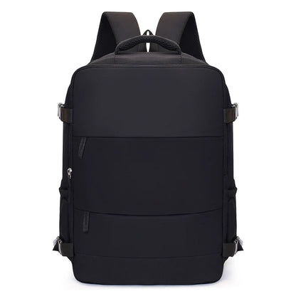 Cabin-Size Travel Backpack 40X30X20Cm – Compatible with Ryanair, Easyjet & Wizardair – Budget Carry-On with Multiple Compartments (Select Models)