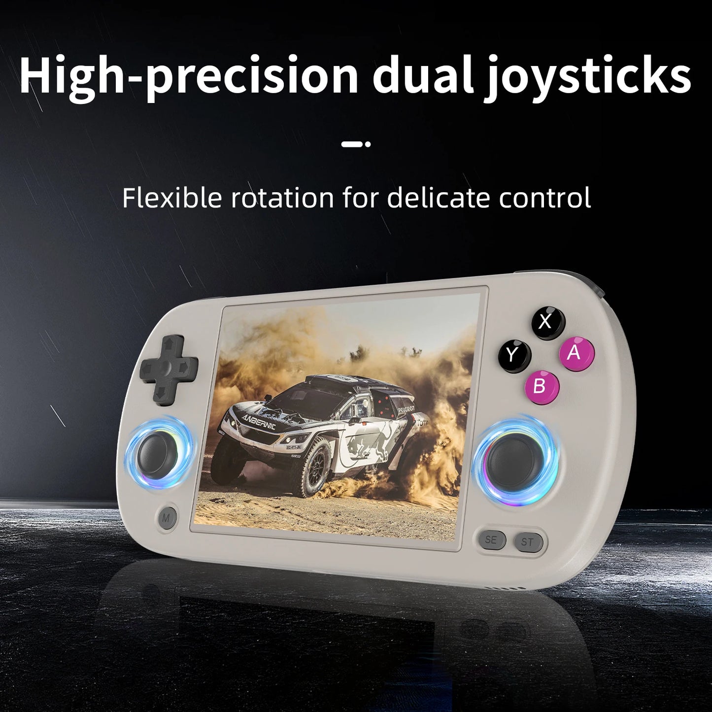 Anbernic RG40XX H 4.0” Handheld Retro Gaming Console – 64GB, 5000+ Preloaded Games, Portable Linux 64-bit System