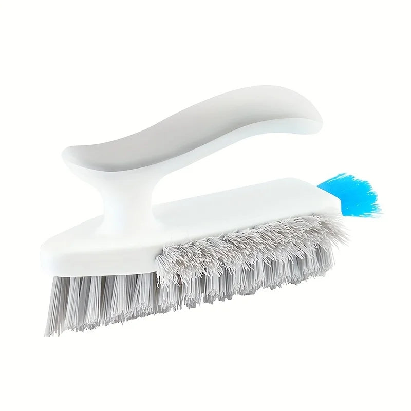 Escobilla de cepillo 4 en 1 para herramienta de limpieza de ranuras, raspador de vidrio, cocina, baño, suelo, limpiador de neumáticos, cepillos, cepillo de limpieza del hogar