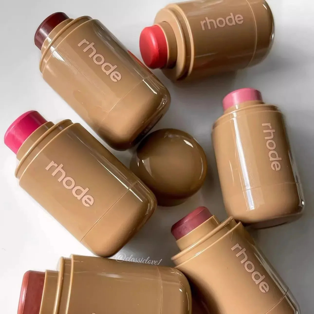 Rhode Pocket Blush Lip & Cheek Hydrating Stick – Natural Rouge Powder Blush & Cream Lipstick for Easy All‑In‑One Lip & Cheek Color