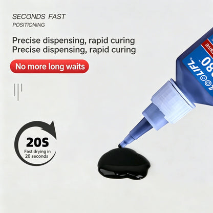 LOOLIFL480 20g adhesivo de hidroacrilato resistente a altas temperaturas y resistente al impacto adhesivo de caucho plástico para reparación de parachoques de carrocería