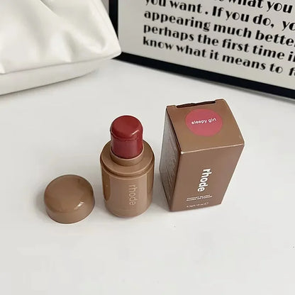Rhode Pocket Blush Lip & Cheek Hydrating Stick – Natural Rouge Powder Blush & Cream Lipstick for Easy All‑In‑One Lip & Cheek Color